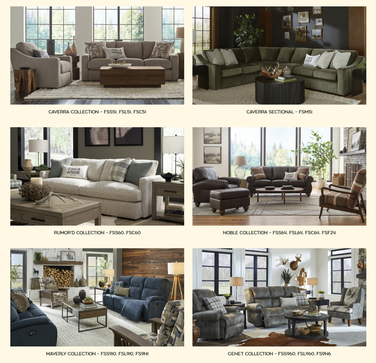 Field & Stream - Furniture Lineup 2